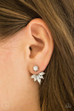 Hidden Talent - White  Double-Sided Post Earring - Box 1 - Double-Sided Post