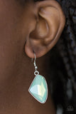 Mystic Mist - Green Earrings