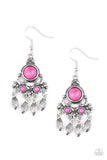 No Place Like HOMESTEAD - Pink Earrings - Box PinkE5