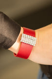 Walk The CATWALK - Red Urban Bracelet