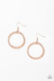 Wildly Wild-lust - Rose Gold Earrings