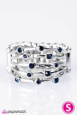 Sporadic Sparkle - Blue Ring