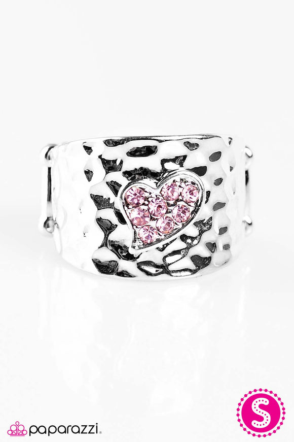 March To Your Own HEART - Pink Ring - Box 9