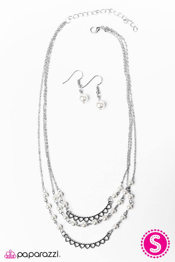 Affectionately Yours - White Necklace - Box 11 - White