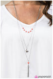 The Songbird - Orange Necklace - Box 6 - Orange