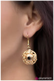 Take The Wheel - Gold Earrings