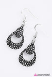 Lights Out - Silver Earring