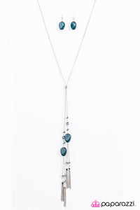 GLITTER-Sweet - Blue Necklace - Box 2 - Blue