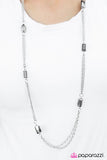 Midnight Mirage - Silver Necklace - Box 16 - Silver