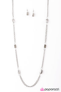 Midnight Mirage - Silver Necklace - Box 16 - Silver