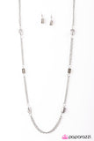 Midnight Mirage - Silver Necklace - Box 16 - Silver