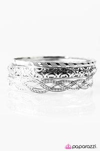 The Traveler - Silver Bracelet - Bangle Silver Box