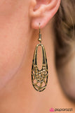 So DIVA-ous! - Brass Earrings