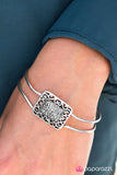 Get the Picture? - Silver Hinge Bracelet - Silver Bangle