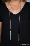 Scarf It Down - Black Necklace - Box 8 - Black