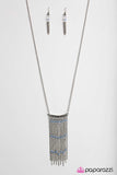 Pull Back The Curtain - Blue Necklace - Box 5 - Blue