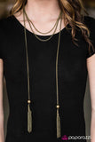 Scarf It Down - Brass Necklace - Box 1 - Brass