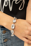 Cosmic Treasure Chest - White Clasp Bracelet