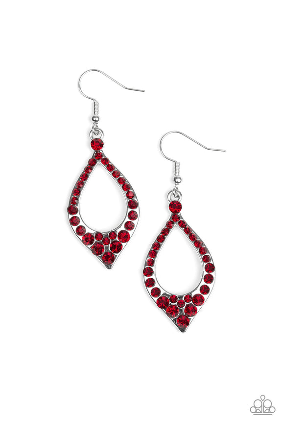 Finest First Lady - Red Earring - Box RedE1