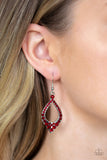 Finest First Lady - Red Earring - Box RedE1