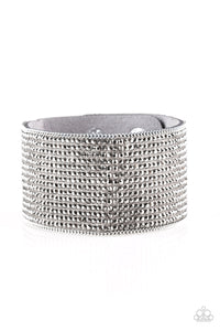 Glitter Gossip - Silver Urban Bracelet