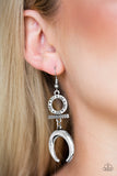 Majestically Moon Child - Silver Earrings