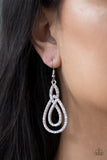 Sassy Sophistication - White Earring