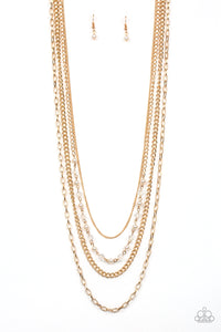 SoHo Sophistication - Gold Necklace - Box 2 - Gold