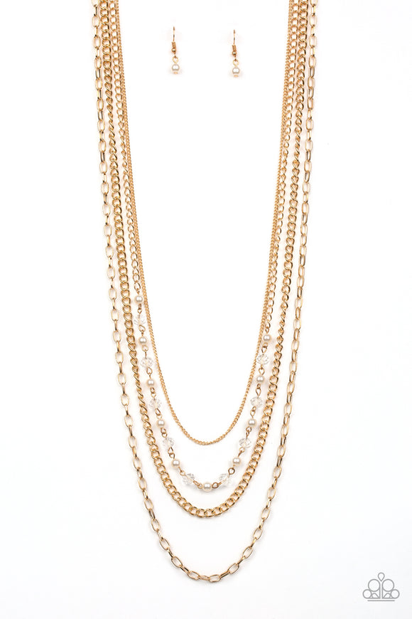 SoHo Sophistication - Gold Necklace - Box 2 - Gold