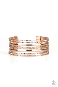 Stack Shack - Rose Gold Cuff Bracelet - Bangle Gold Box