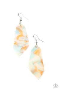 Walking On Watercolors - Multi Earring