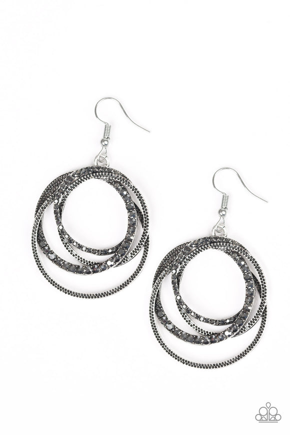 Elegantly Entangled - Silver Earrings