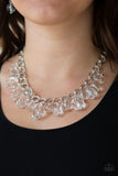Gorgeously Globetrotter - White Necklace - Box 4 - White