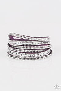 Rock Star Attitude - Purple Urban Bracelet