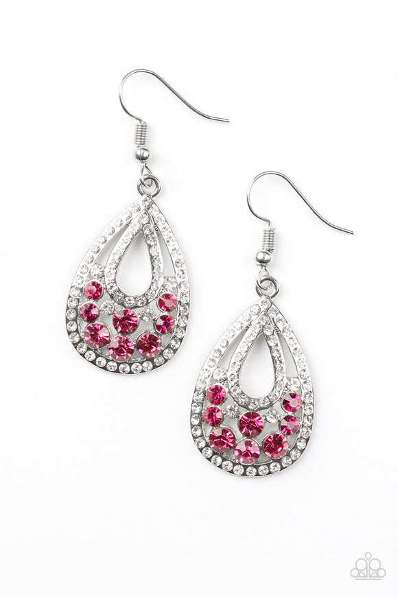 Sparkling Stardom - Pink Earring - Box PinkE5