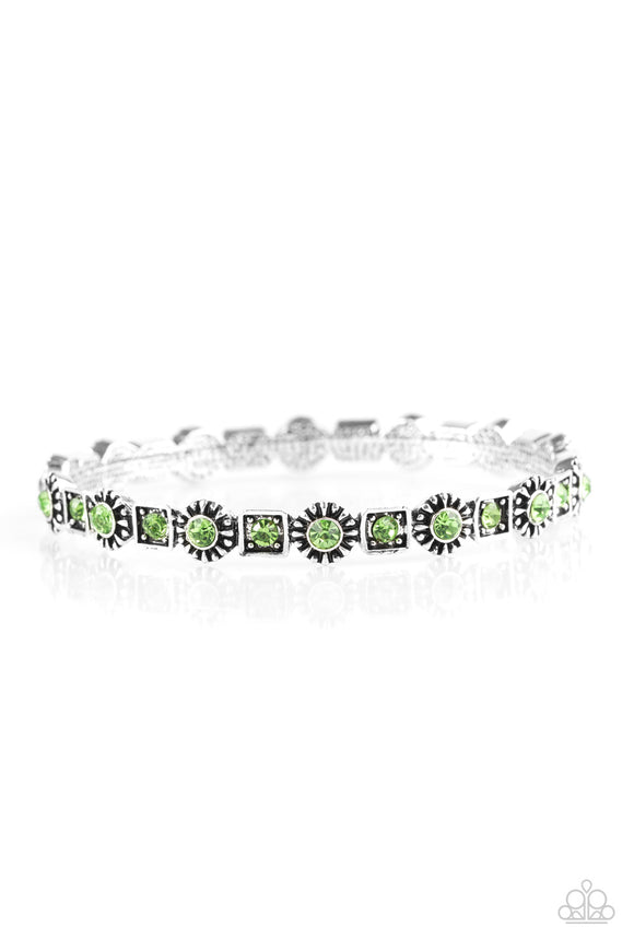 Spring Inspiration - Green Bracelet
