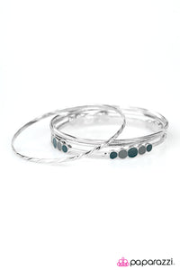 Going Gypsy - Blue Bangle Bracelet - Box 3