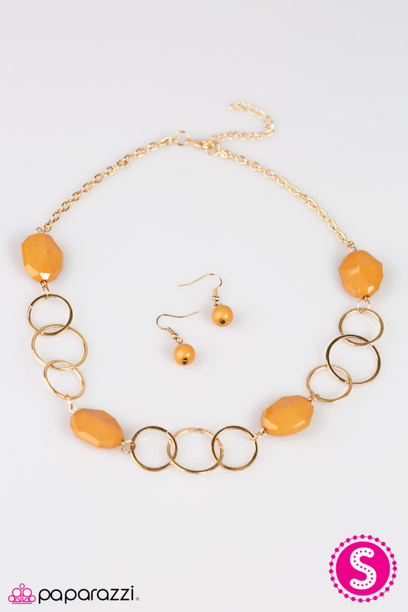 A Glowing Review - Yellow Necklace - Box 3 - Yellow