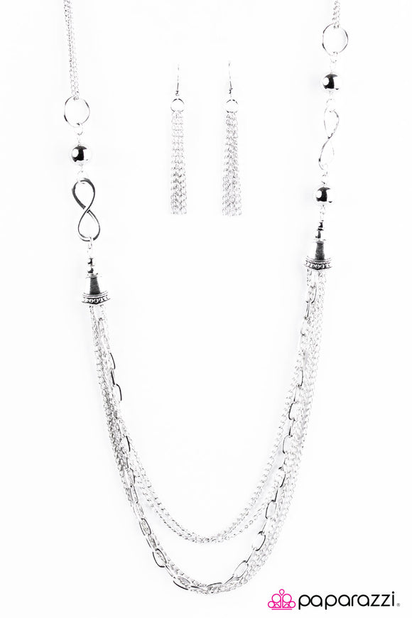 Endless Journey - Silver Necklace - Box 18 - Silver