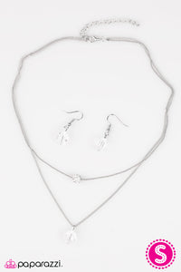 The Ball Is In Your Court - White Necklace - Box 8 - White