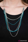 No Place I'd Rather BEAD - Blue Necklace - Box 4 - Blue