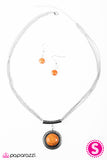 Should Have Been A Cowboy - Orange Necklace - Box 6 - Orange