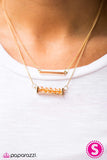 Crystal Gazing - Orange Necklace - Box 3 - Orange