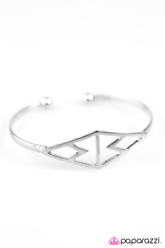 Lone Peak - Silver Cuff Bracelet - Bangle Silver Box