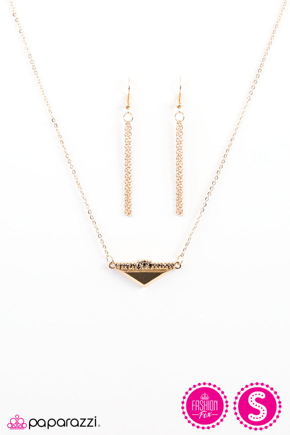 The Ultimate Trifecta - Gold Necklace