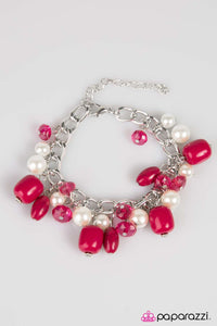 She Walks In BEVY - Pink Bracelet