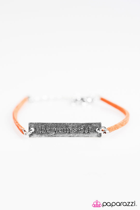 Be Yourself - Orange Bracelet