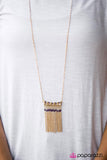 Counting CHAINS - Purple/Gold Necklace - Box 3 - Purple