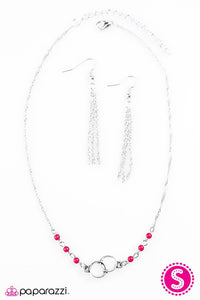 If You Can't Bead Them, Join Them - Pink Necklace - Box 7 - Pink