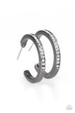 Hoop Haven - Black  Hoop Earring